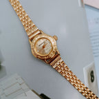 Baoshihua Ladies Manual Wind Mechanical Watch Petal Shape Exquisite Small