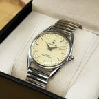 Diamond Brand Vintage Manual Wind Mechanical Watch Solid Steel Bracelet NOS