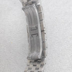 Ladies 27mm Square Quartz Watch Stainless Steel Case Bracelet VJ20 Movement