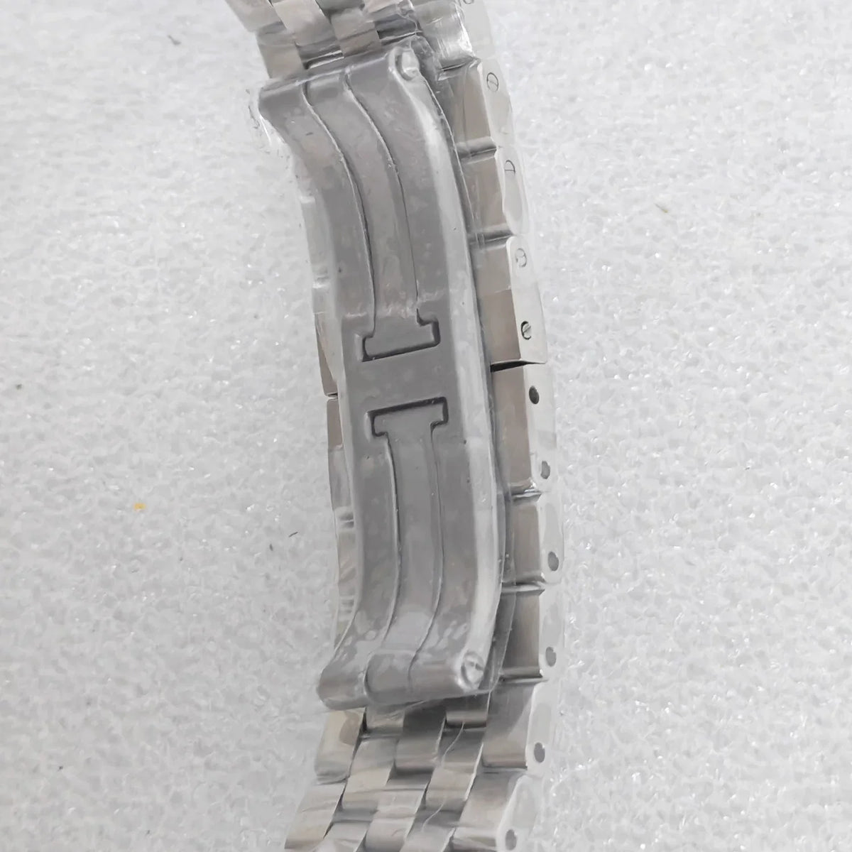 Ladies 27mm Square Quartz Watch Stainless Steel Case Bracelet VJ20 Movement