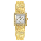 Women's Vintage Brushed Gold Bangle Quartz Watch