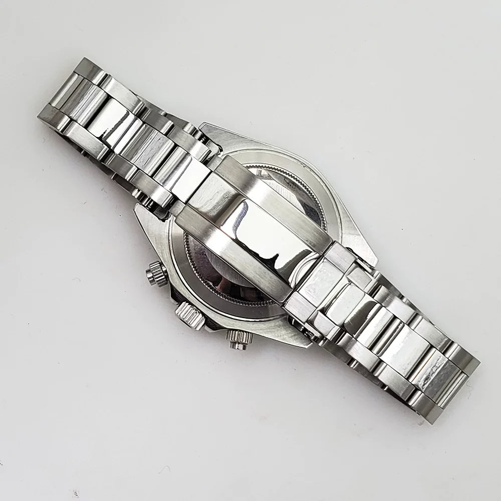 Men's Quartz Chronograph Watch 39mm Sapphire Crystal Luminous Hands