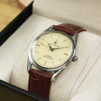 Diamond Brand Vintage Manual Wind Mechanical Watch Solid Steel Bracelet NOS