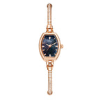 GESMART Women's Shell Dial Tonneau Shape Bracelet Quartz Watch Luxury Style Fashion Trendy