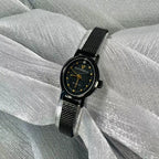 Xi'an Butterfly Ladies Quartz Watch Imported Movement Cowhide Strap Vintage