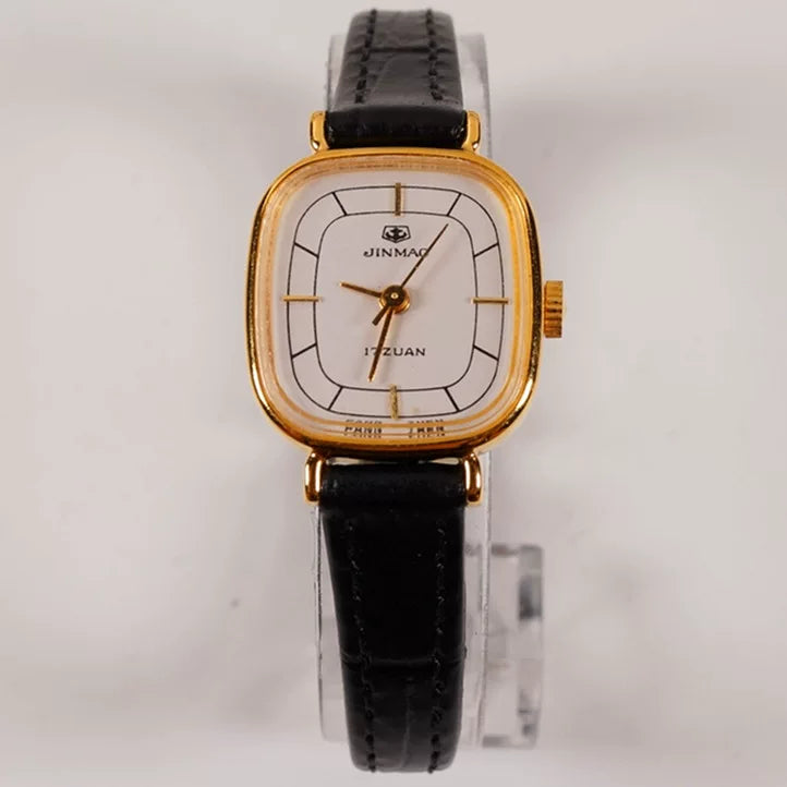 Golden Anchor Ladies Manual Wind Mechanical Watch Vintage Retro Student NOS