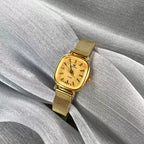 Golden Anchor Ladies Manual Wind Mechanical Watch Vintage Retro Student NOS