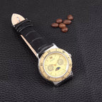 HAIDA Men's Multi-Function Quartz Watch 5 Hands Subdials Moonphase NOS
