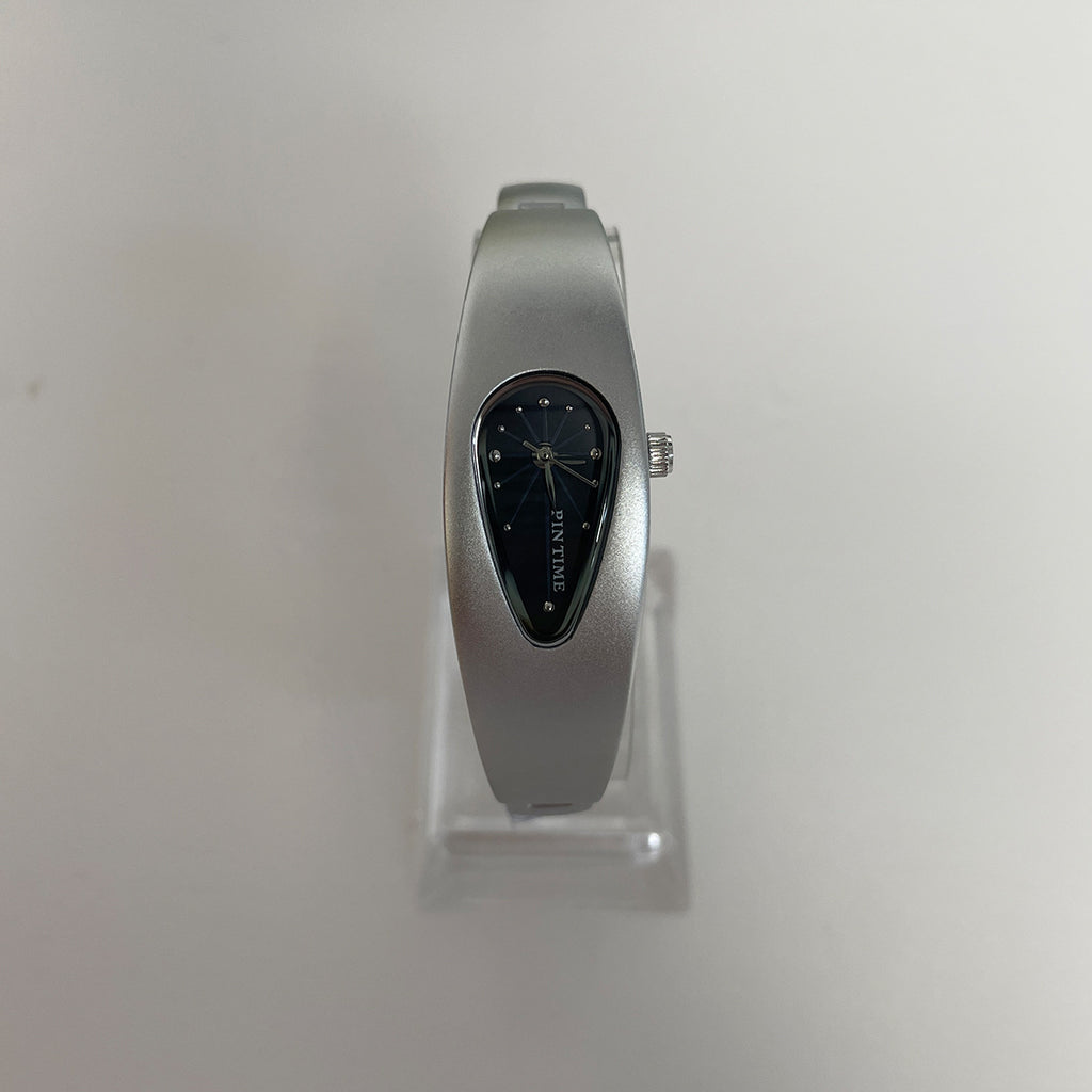 GESMART Unisex Y2K Water Drop Shape Watch Retro Trendy Niche Personality Water Resistant Bracelet Wristwatch