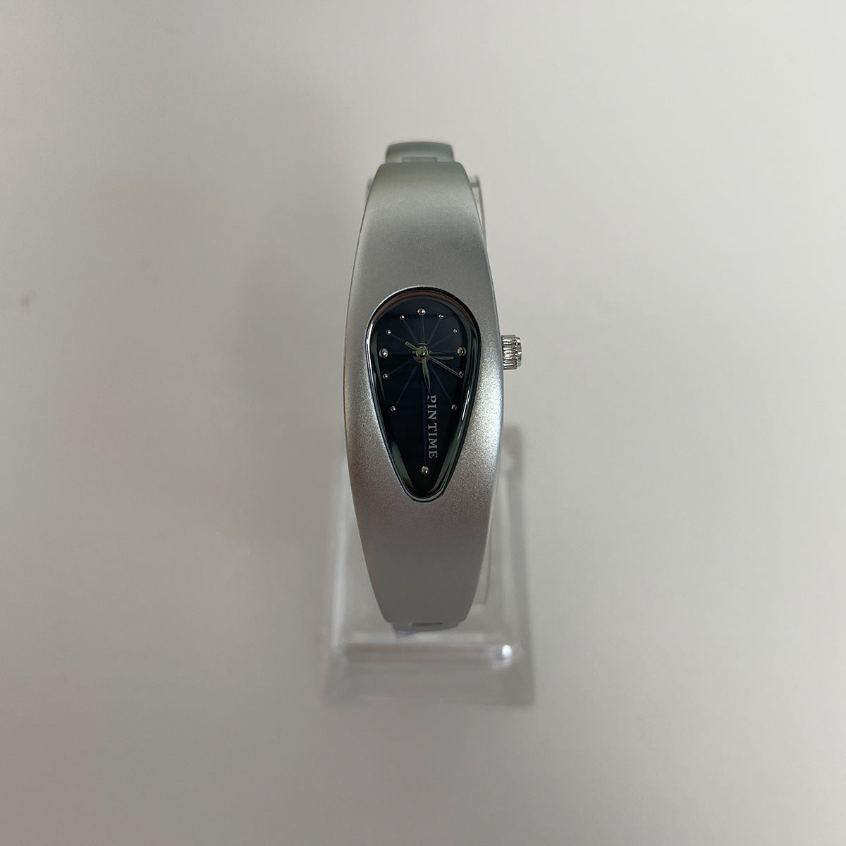 GESMART Unisex Y2K Water Drop Shape Watch Retro Trendy Niche Personality Water Resistant Bracelet Wristwatch