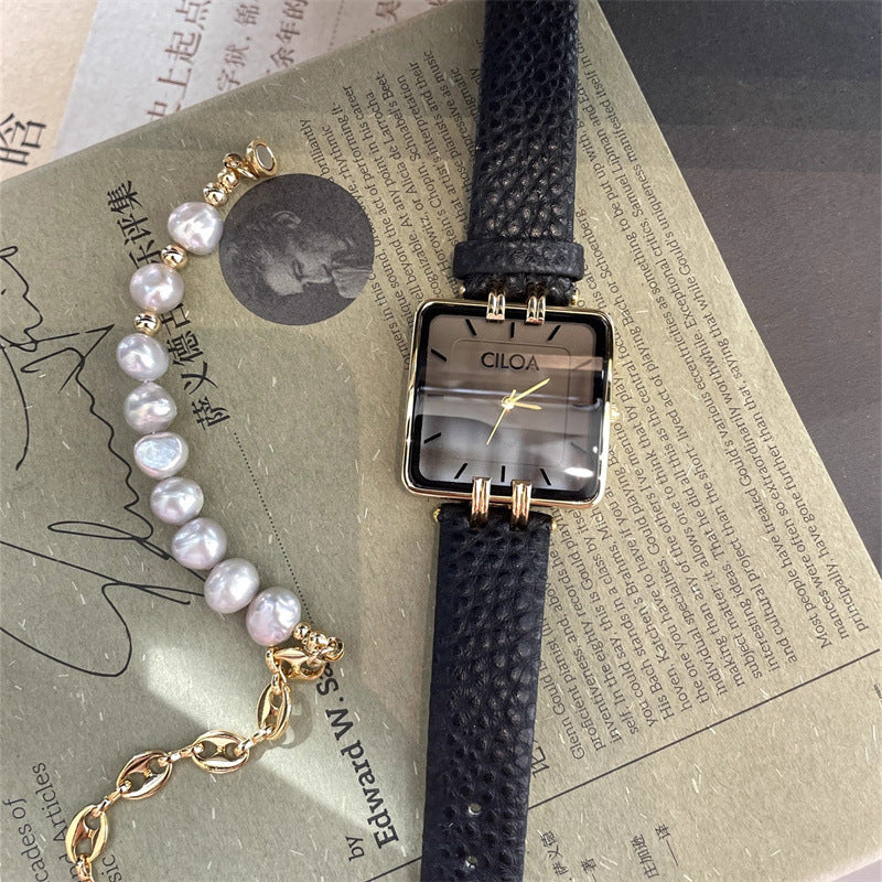 GESMART Women's Niche Luxury Style Quartz Watch Minimalist Office Ladies Wristwatch