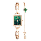GESMART 2023 New Women's Square Bracelet Quartz Watch Fashion Design Niche Elegant Ladies Wristwatch