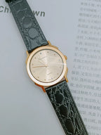 Baoshihua Unisex Ladies Quartz Watch Gold-Plated Polished Bezel Vintage NOS