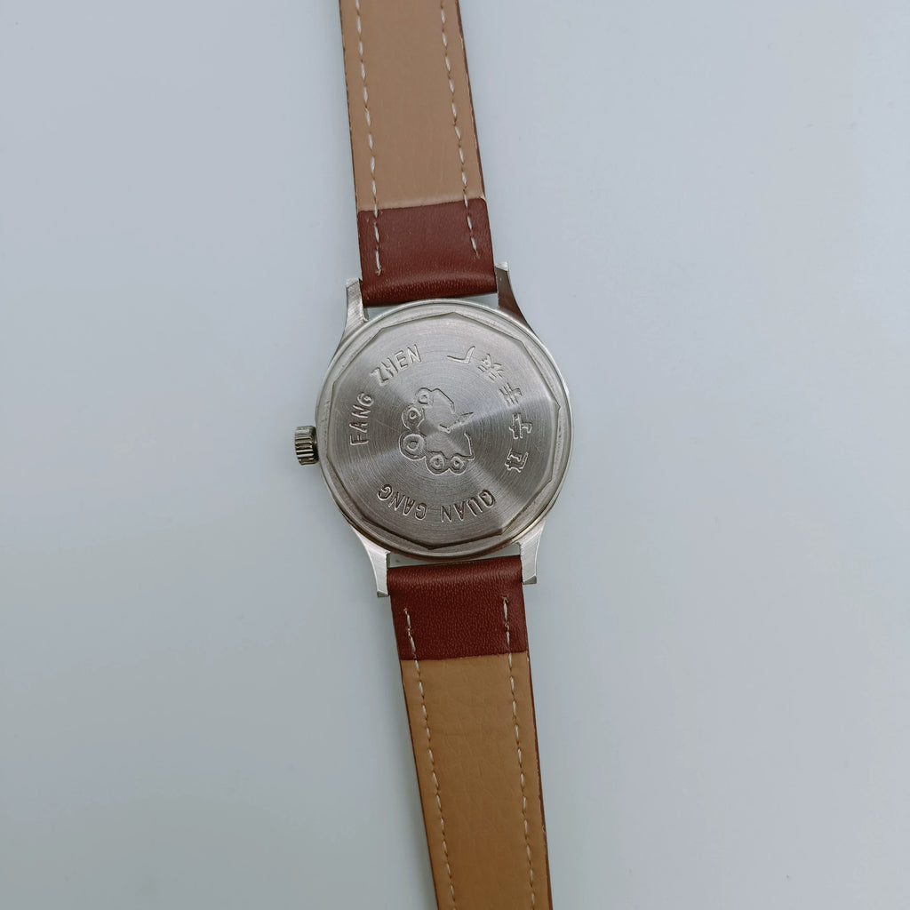Peacock Manual Wind Mechanical Unisex Watch Date Vintage 90s NOS Liaoning