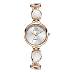 Women's Elegant Bracelet Quartz Watch, Slim Dial