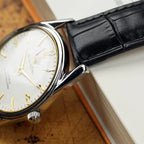 Diamond Brand Men's Manual Wind Watch Vintage Leather Strap Waterproof