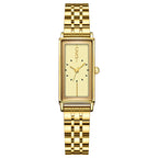 Women's Vintage Rectangle Steel-Band Quartz Watch