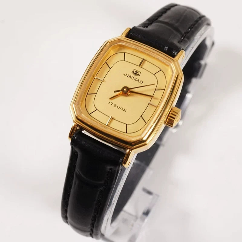 Golden Anchor Ladies Manual Wind Mechanical Watch Vintage Retro Qingdao NOS