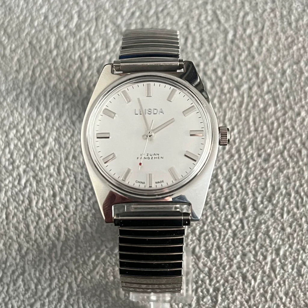 LEISDA 7120 Manual Wind Mechanical Men's Watch Classic Minimalist Vintage NOS