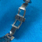 Men's 41mm Mechanical Watch NH35 Movement Sapphire Crystal Steel Case Green Lume