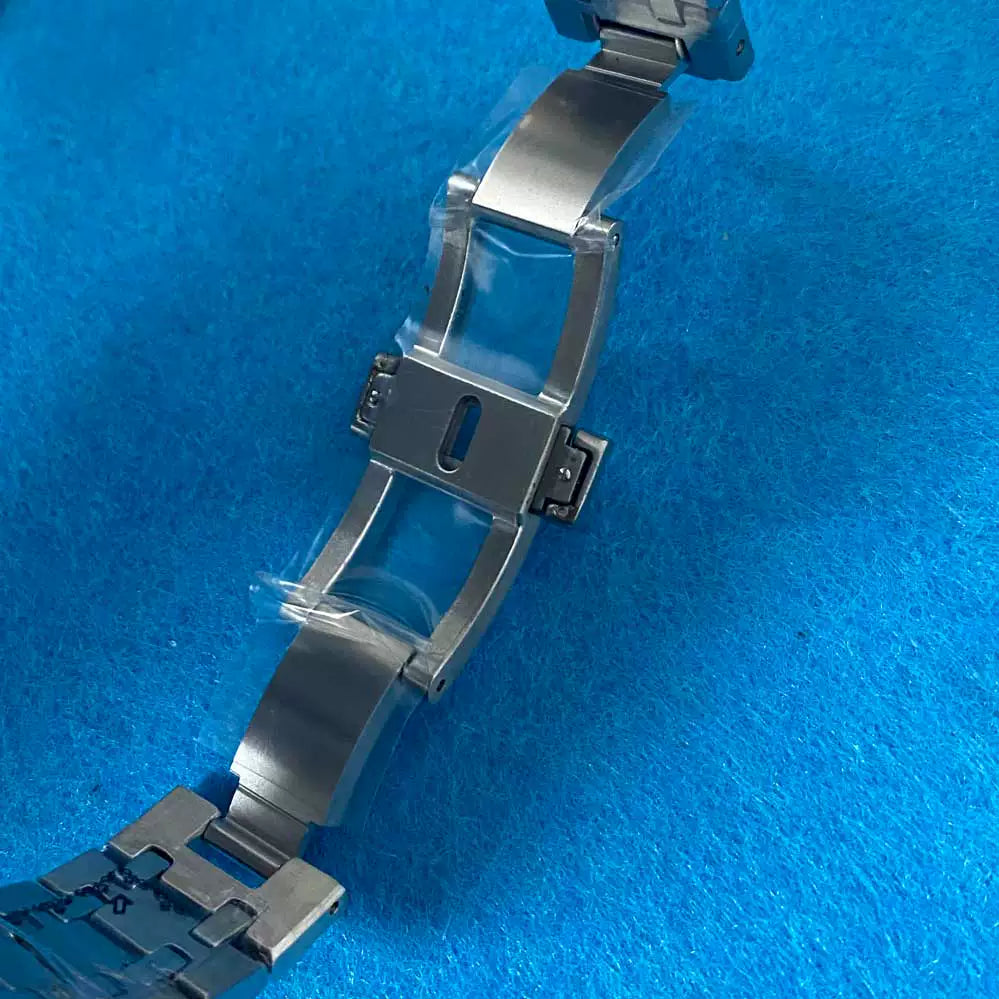 Men's 41mm Mechanical Watch NH35 Movement Sapphire Crystal Steel Case Green Lume