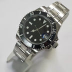 Men's 40mm Mechanical Watch Sapphire Crystal 316L Steel Case NH35 Movement
