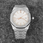 No Logo Men's Octagonal Starry Sand Automatic Watch Steel Butterfly Clasp NH35