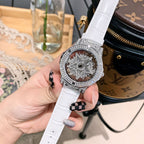 Women's Rotating Pentagram Rhinestone Watch
