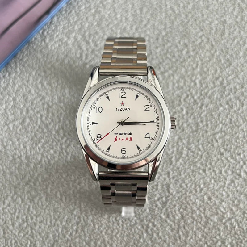 Vintage 7120 Manual Wind Men's Watch Serve the People Commemorative 90s NOS