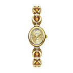 Women's Vintage Pearl Gold-Tone Bracelet Quartz Watch