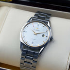 Vintage Diamond Brand Manual Wind Mechanical Watch Steel Bracelet 17 Jewels NOS