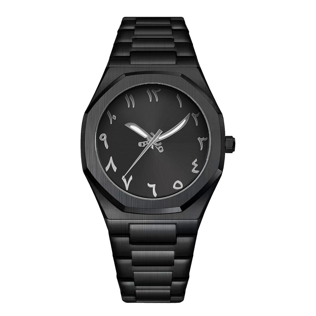 Men's Y2K Irregular Seashell-Dial Waterproof Quartz Watch