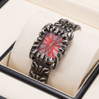Men's Irregular Square Claw Y2K Retro Relief Watch