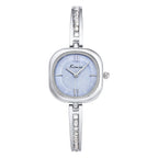 GESMART 2023 Women's Three Hands Quartz Watch Steel Band Bracelet Minimalist Elegant Luxury Style