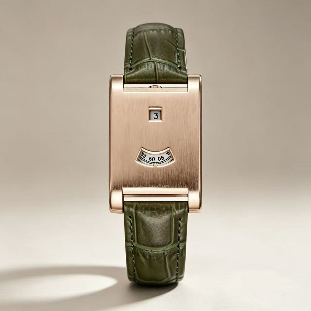 Unisex Minimalist Square Couple Quartz Watch