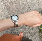 Vague Watch Co. Unisex Small Gold Watch Vintage Style Japan Import Light Luxury