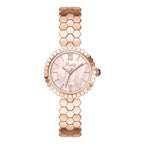 GESMART Women's Compact Steel Band Bracelet Quartz Watch Minimalist Water Resistant Ladies Wristwatch