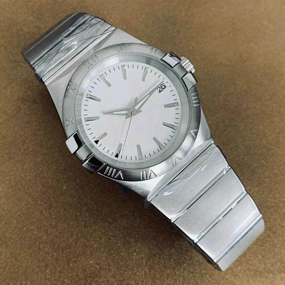 New Men's 40mm Mechanical Watch Sapphire Crystal Steel Case NH35