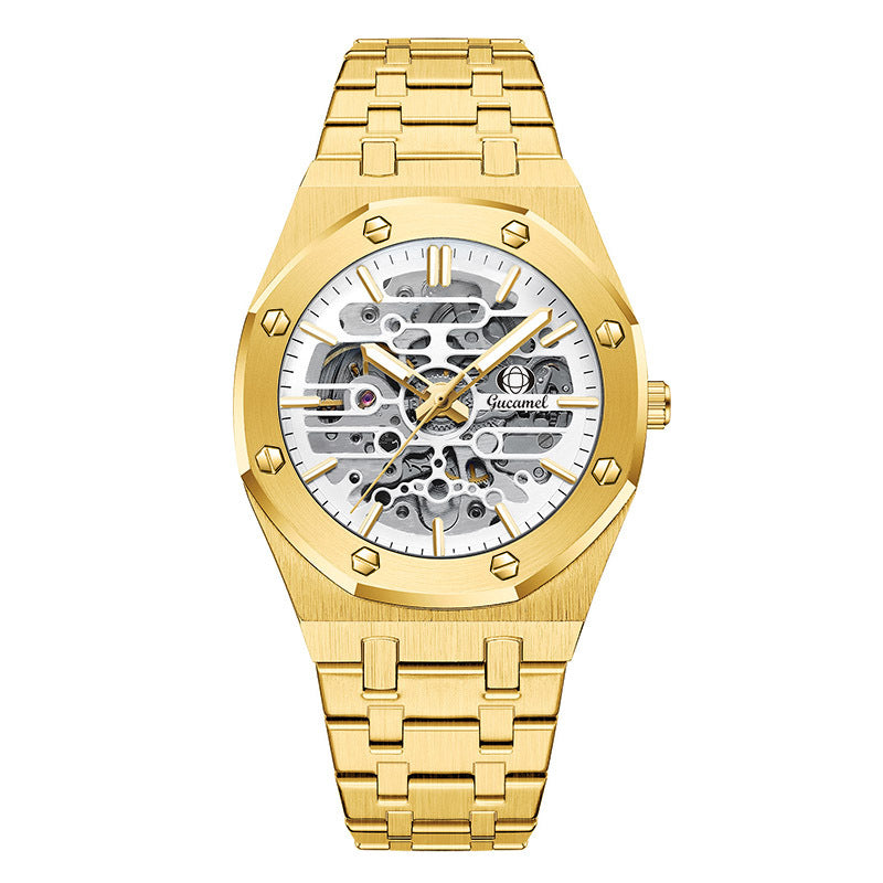 GESMART Men's High End Skeleton Automatic Mechanical Watch Fashion Trendy