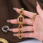 Women's Modern Chinese-Style Bracelet Vintage Watch