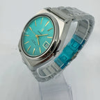 Peacock Semi-Automatic Mechanical Watch Steel Date Vintage Classic NOS