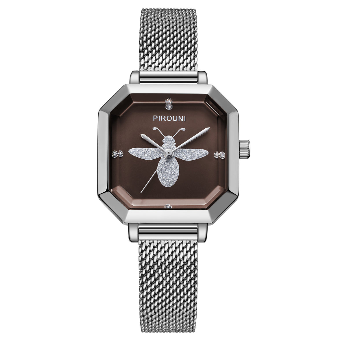 GESMART Women's Dragonfly Design Quartz Watch European Style Creative Minimalist Korean Fashion
