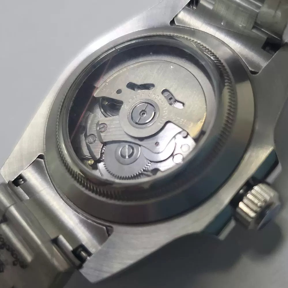Men's 40mm Mechanical Watch Sapphire Crystal 316L Steel Case NH35 Movement