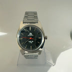 Vintage 7120 Pure Mechanical Business Watch Shanghai Black Diamond Movement