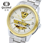 GESMART Men's Skeleton Automatic Mechanical Watch Exhibition Case Back Fashion