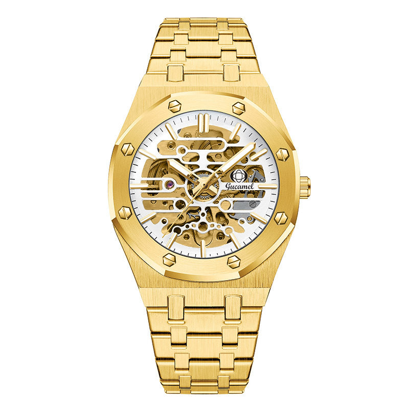 GESMART Men's High End Skeleton Automatic Mechanical Watch Fashion Trendy