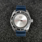 Men's Mechanical Watch 43mm Stainless Steel Case Rubber Strap
