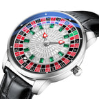 Men's Roulette Watch with Spinning Disc