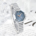 Women's Octagon Minimalist Steel-Band Quartz Watch