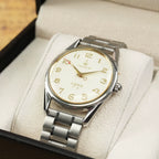 Chunlei Men's Manual Wind Mechanical Watch Vintage NOS Father Gift Retro